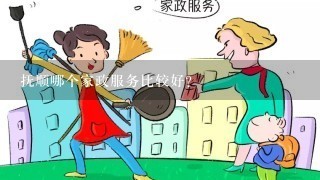 抚顺哪个家政服务比较好?