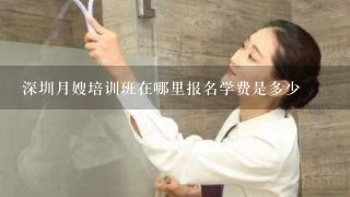 深圳月嫂培训班在哪里报名学费是多少