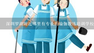 深圳罗湖附近哪里有专业的瑜伽教练培训学校