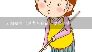 云阳哪里可以考月嫂证，要多少钱