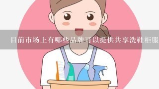 目前市场上有哪些品牌可以提供共享洗鞋柜服务？