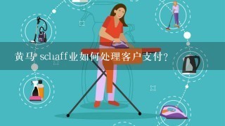 黄马 schaff业如何处理客户支付?