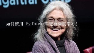 如何使用 PyTorch 库进行深度学习?